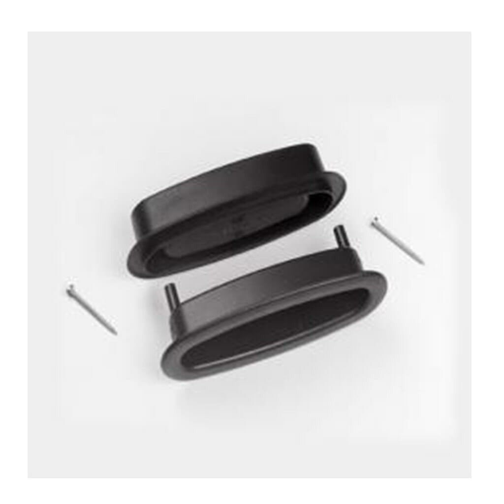 Maniglia in pvc Tipo incasso ovale