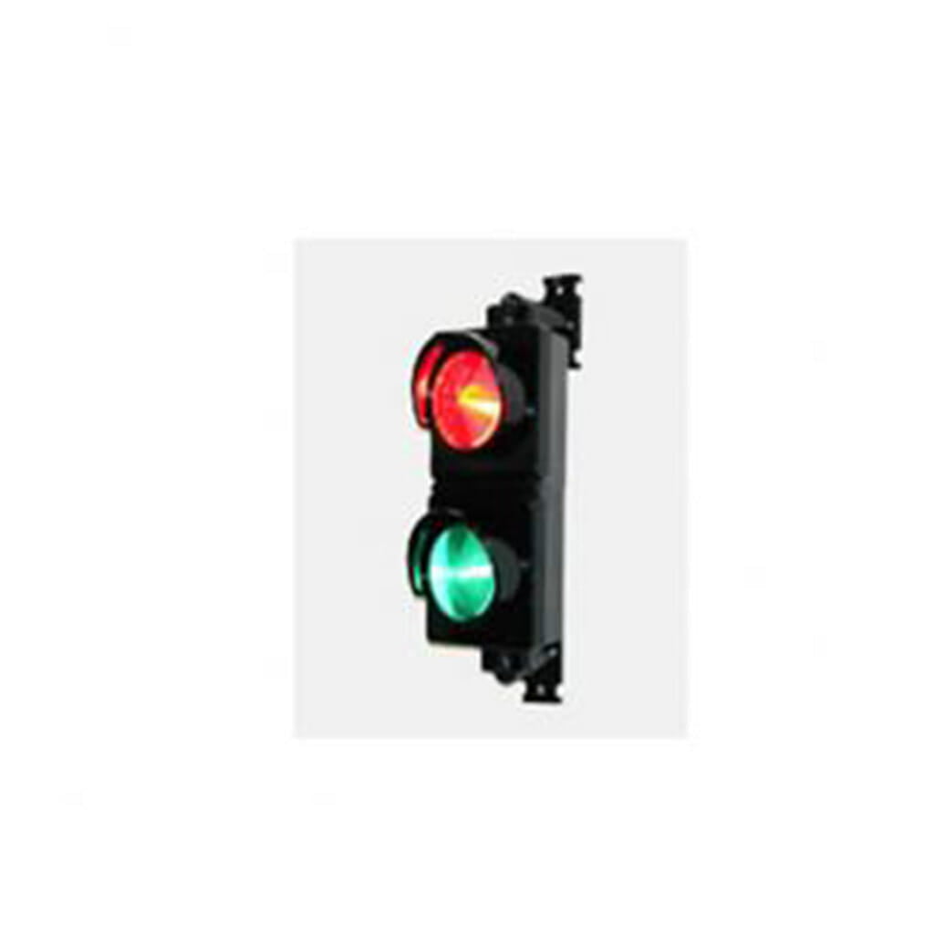 Semaforo a led con lenti 