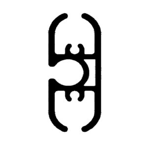 Profilo in alluminio unione settori